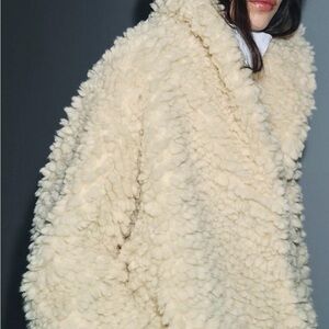 ZARA NWT ZW COLLECTION FLEECE JACKET 3548/249 SMALL